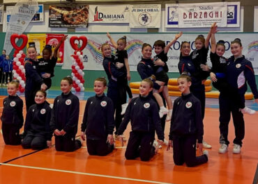 Ginnaste e ginnasti più piccoli dell'Aerobica, alle loro prime esperienze in pedana