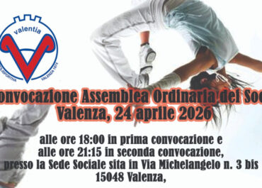 Assemblea Ordinaria dei Soci, convocata per il 24 aprile 2026