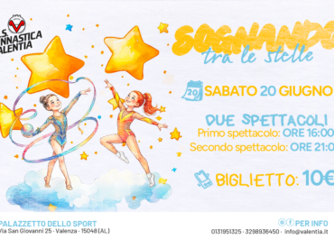 Saggio di fine corsi, 20 giugno al Palasport di Valenza
